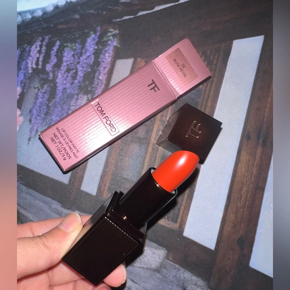 Tom Ford Lip Color Matte Lipstick - 0.1 oz / 3 g - 02 ROSE PETAL - BRAND NEW